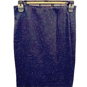 Ann Taylor dark navy pencil skirt. Excellent condition!